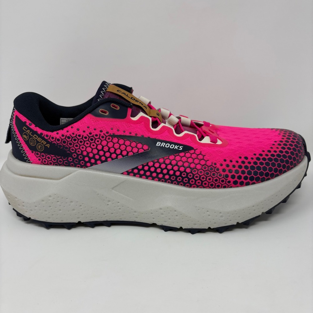 Brooks Caldera 6 Women's Size 9.5 Pink Trail Running Shoes WORN ONCE